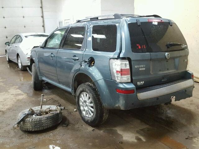 4M2CN8HG5AKJ04885 - 2010 MERCURY MARINER PR BLUE photo 3