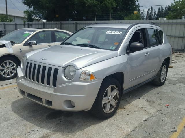 1J4NT4FB7AD554024 - 2010 JEEP COMPASS SP SILVER photo 2