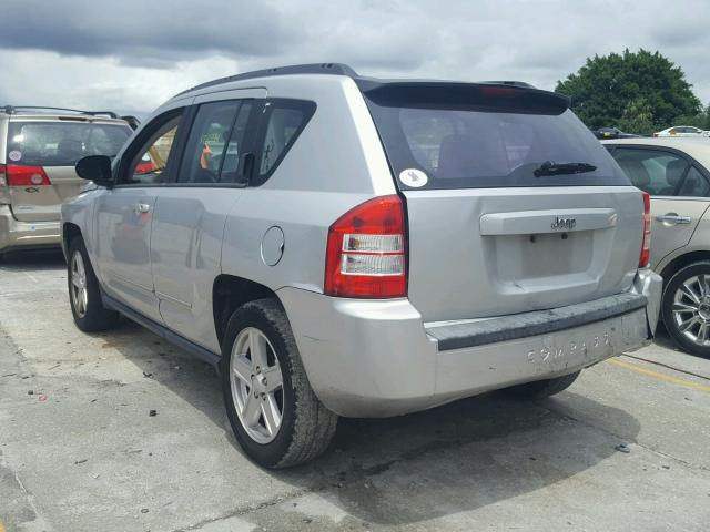 1J4NT4FB7AD554024 - 2010 JEEP COMPASS SP SILVER photo 3