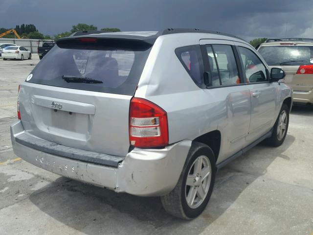 1J4NT4FB7AD554024 - 2010 JEEP COMPASS SP SILVER photo 4