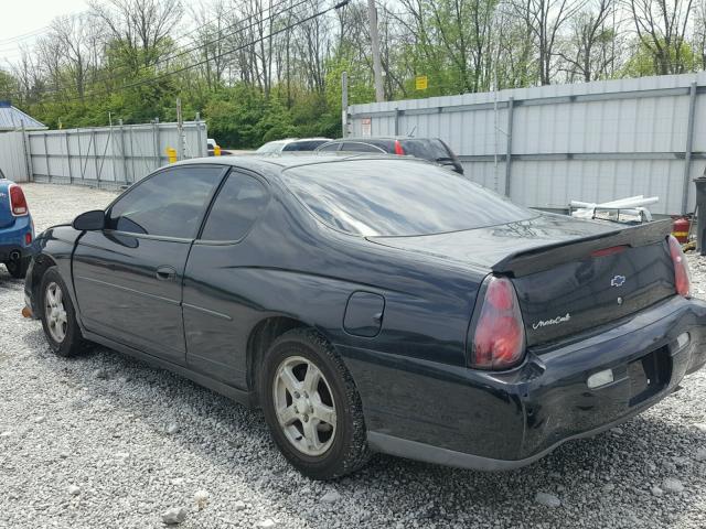 2G1WW12E139120870 - 2003 CHEVROLET MONTE CARL 黑色 照片 3