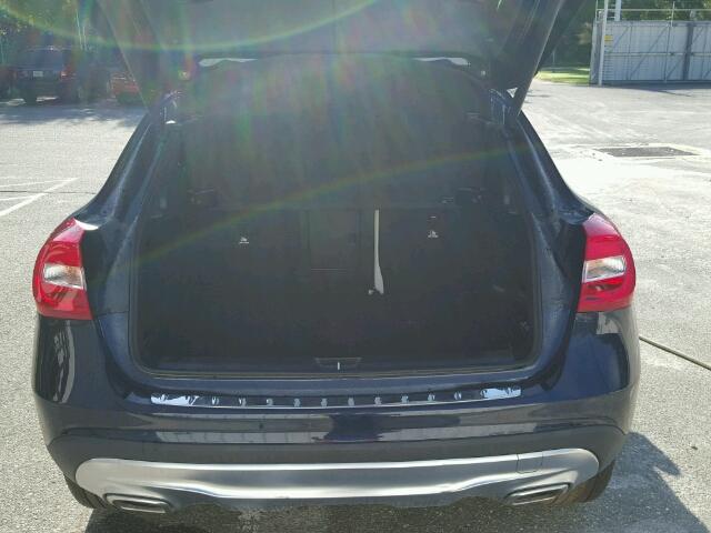 WDCTG4EB4HJ288731 - 2017 MERCEDES-BENZ GLA 250 BLUE photo 9