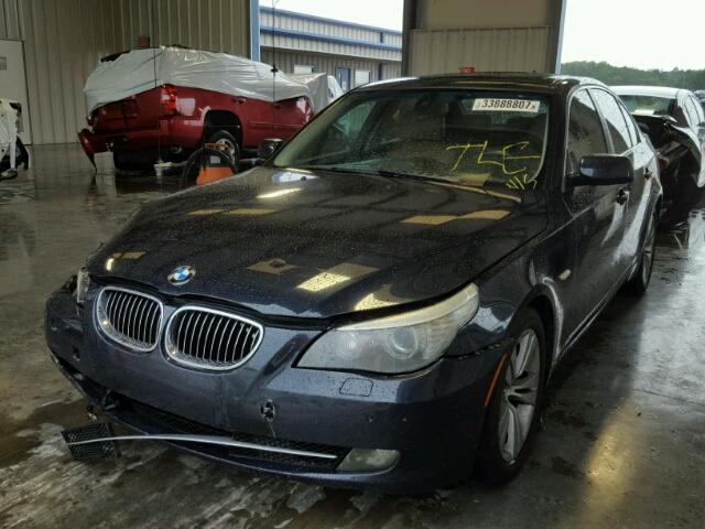 WBANU53559C123462 - 2009 BMW 528 I BLUE photo 2