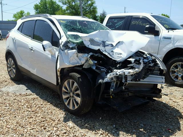 KL4CJASB7HB091079 - 2017 BUICK ENCORE PRE WHITE photo 1