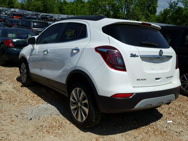 KL4CJASB7HB091079 - 2017 BUICK ENCORE PRE WHITE photo 3