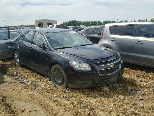 1G1ZB5EU4CF125765 - 2012 CHEVROLET MALIBU LS BLACK photo 1