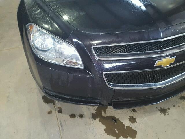 1G1ZB5EU4CF125765 - 2012 CHEVROLET MALIBU LS BLACK photo 9