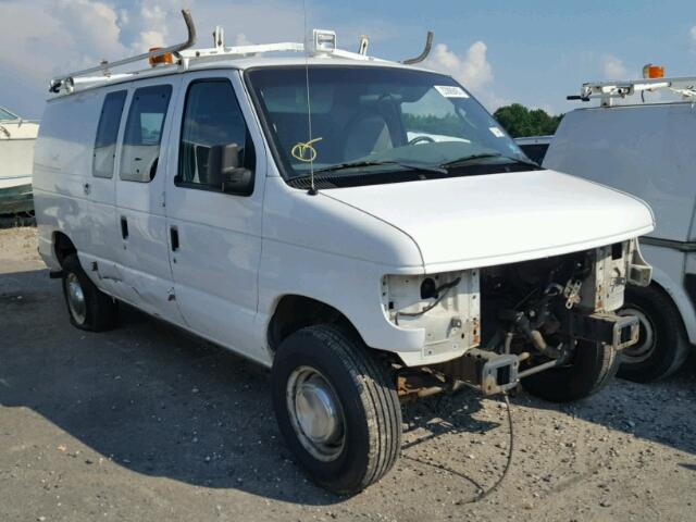 1FTNE24W05HB21623 - 2005 FORD ECONOLINE WHITE photo 1