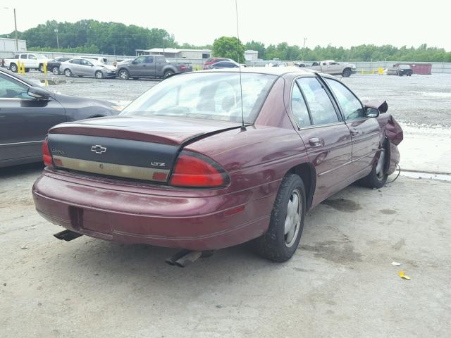 2G1WN52K0X9169516 - 1999 CHEVROLET LUMINA LTZ MAROON photo 4