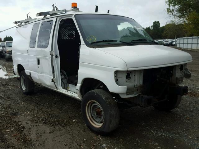 1FTNE24L56DB16674 - 2006 FORD ECONOLINE WHITE photo 1