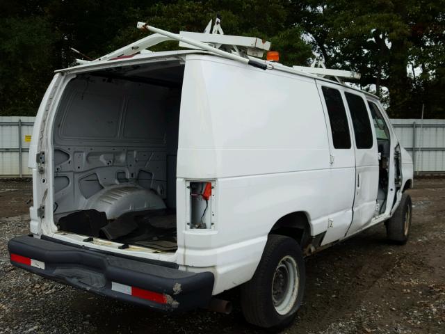 1FTNE24L56DB16674 - 2006 FORD ECONOLINE WHITE photo 4