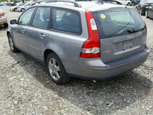 YV1MJ682962172199 - 2006 VOLVO V50 T5 GRAY photo 3