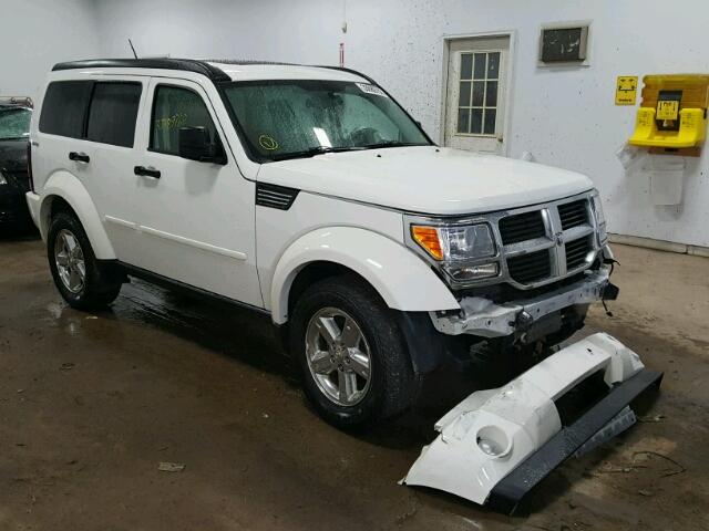 1D8GU28K69W529503 - 2009 DODGE NITRO SE WHITE photo 1