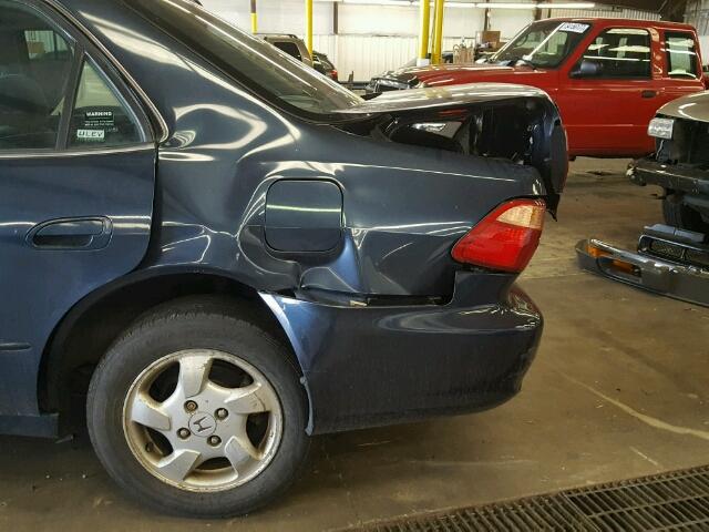 1HGCG6679YA114151 - 2000 HONDA ACCORD EX BLUE photo 9