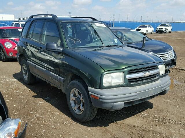 2CNBJ13C7Y6933894 - 2000 CHEVROLET TRACKER GREEN photo 1