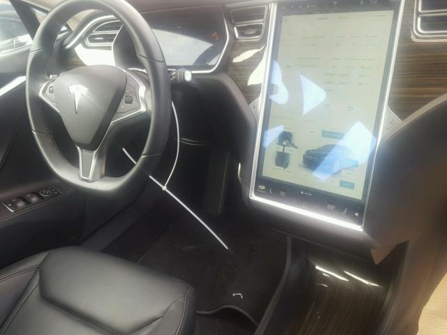 5YJSA1H28EFP63300 - 2014 TESLA MODEL S BLUE photo 9