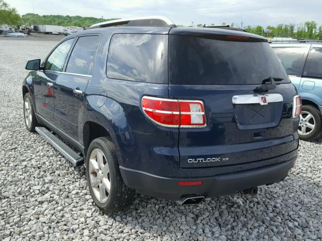 5GZEV33777J104652 - 2007 SATURN OUTLOOK SP ლურჯი ფოტო 3