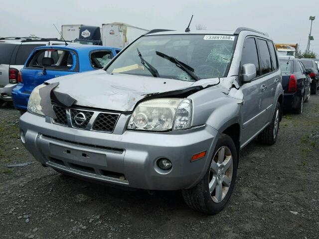 JN8BT08V36W200722 - 2006 NISSAN X-TRAIL XE SILVER photo 2