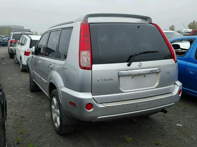 JN8BT08V36W200722 - 2006 NISSAN X-TRAIL XE SILVER photo 3