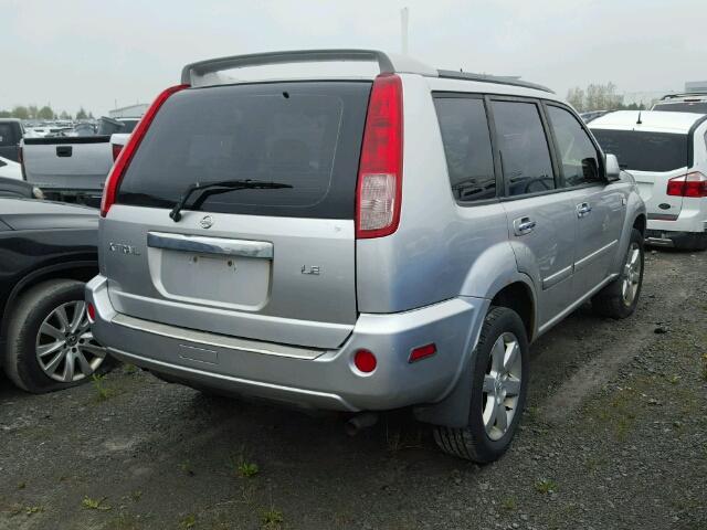 JN8BT08V36W200722 - 2006 NISSAN X-TRAIL XE SILVER photo 4