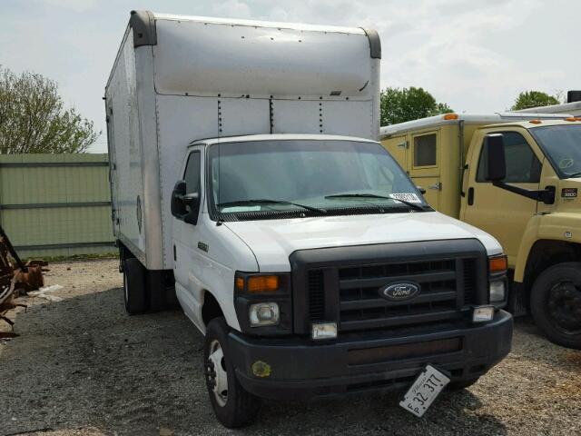 1FDXE45S28DB52511 - 2008 FORD ECONOLINE WHITE photo 1