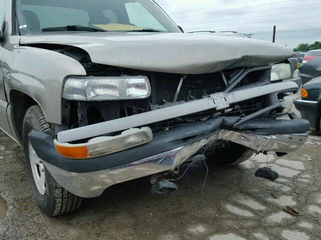 2GCEC19W111291379 - 2001 CHEVROLET SILVERADO GRAY photo 9