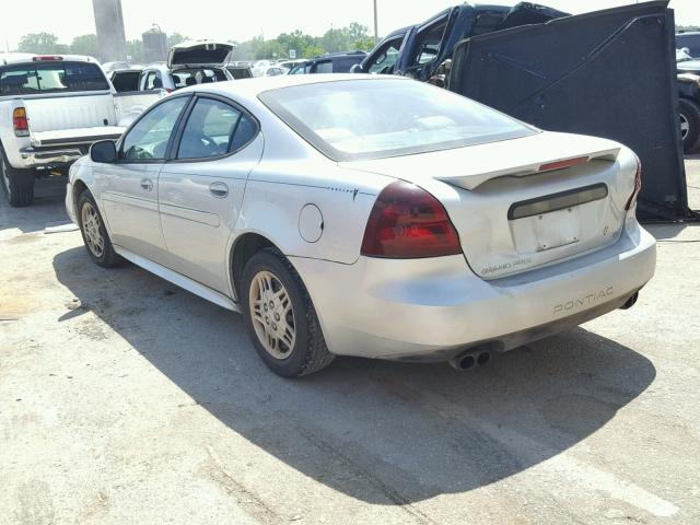 2G2WP542241326234 - 2004 PONTIAC GRAND PRIX SILVER photo 3