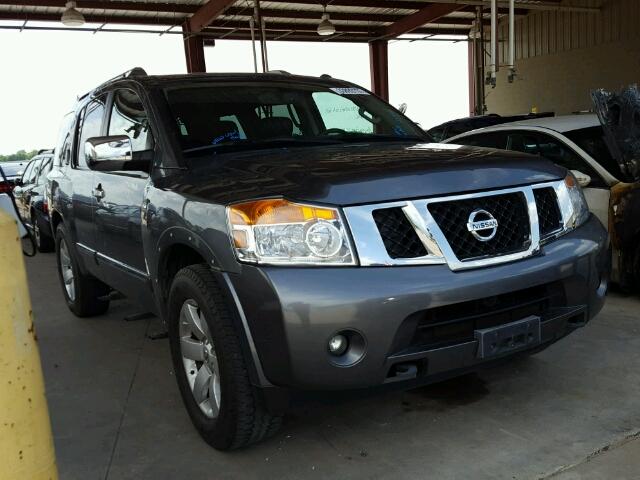 5N1BA0ND8DN604496 - 2013 NISSAN ARMADA SV GRAY photo 1