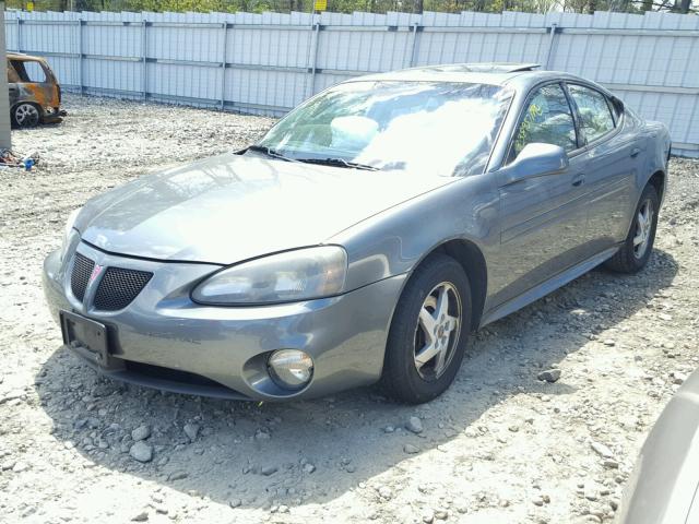 2G2WS542441213447 - 2004 PONTIAC GRAND PRIX GRAY photo 2
