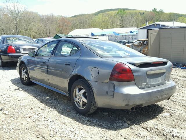 2G2WS542441213447 - 2004 PONTIAC GRAND PRIX GRAY photo 3