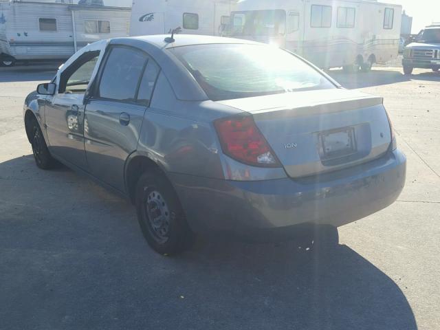 1G8AJ55F97Z118138 - 2007 SATURN ION LEVEL GRAY photo 3