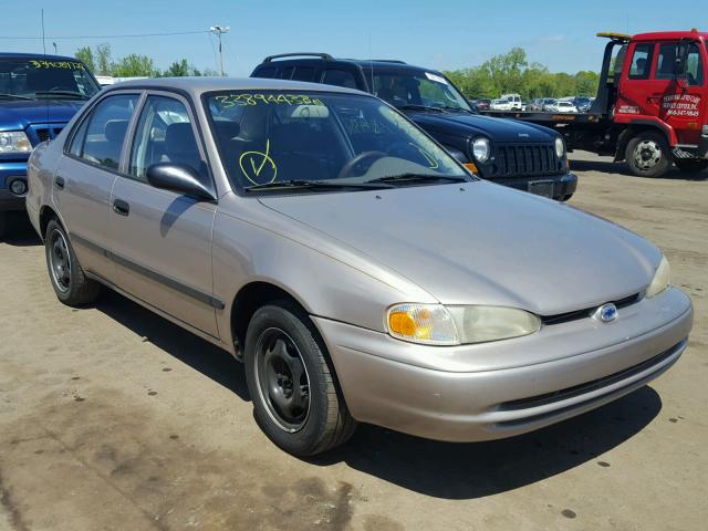 1Y1SK5485XZ405921 - 1999 CHEVROLET GEO PRIZM GOLD photo 1