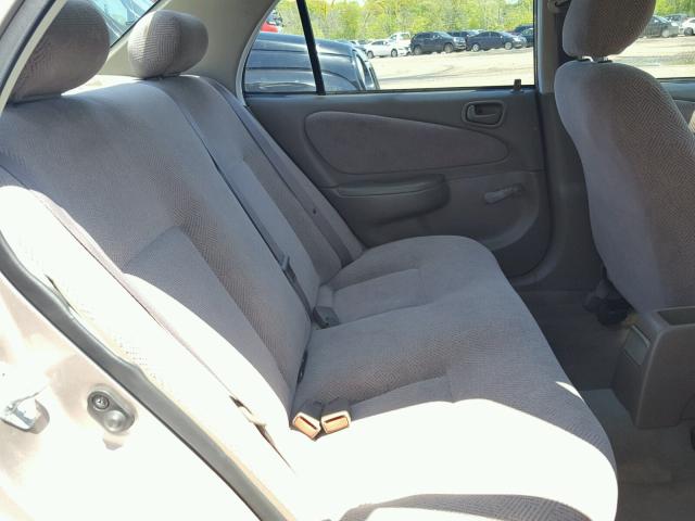 1Y1SK5485XZ405921 - 1999 CHEVROLET GEO PRIZM 金色 照片 6