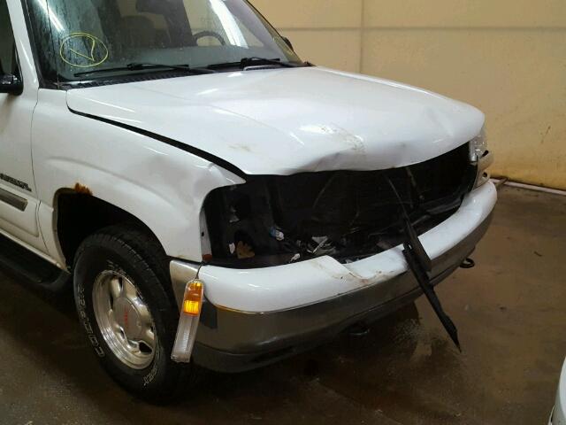 1GKFK16Z72J259036 - 2002 GMC YUKON XL K WHITE photo 10