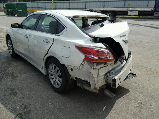 1N4AL3AP9DN455906 - 2013 NISSAN ALTIMA 2.5 WHITE photo 3