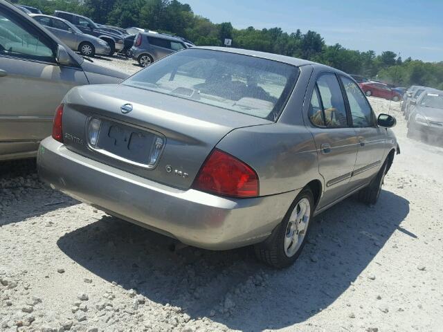 3N1CB51DX4L483451 - 2004 NISSAN SENTRA 1.8 GRAY photo 4