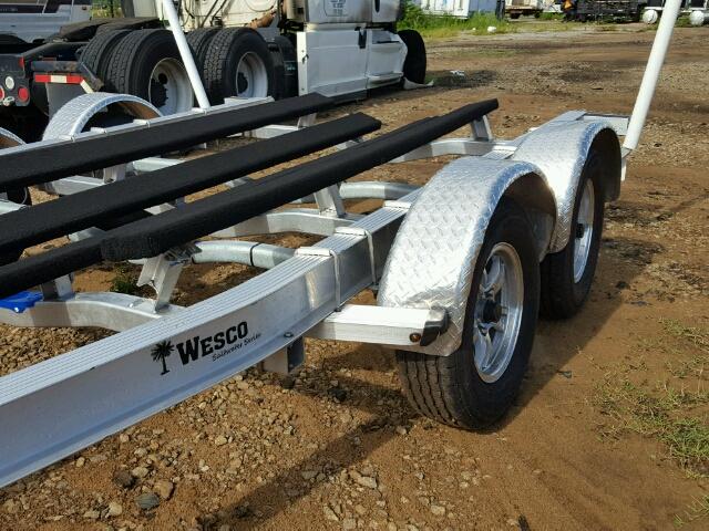 1W7B11616H1000145 - 2016 WEST TRAILER SILVER photo 9