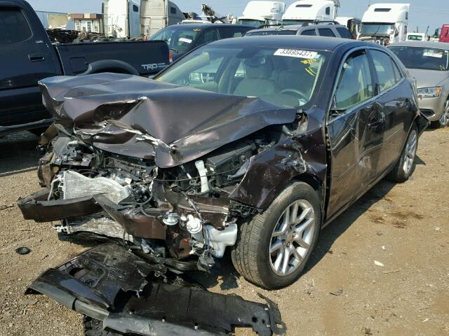 1G11C5SL2FF162596 - 2015 CHEVROLET MALIBU 1LT 紫色 照片 2