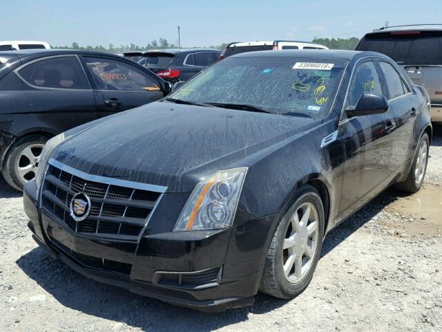 1G6DF577890158554 - 2009 CADILLAC CTS BLACK photo 2