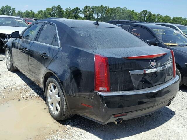 1G6DF577890158554 - 2009 CADILLAC CTS BLACK photo 3