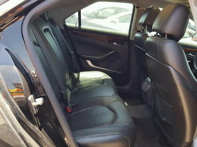 1G6DF577890158554 - 2009 CADILLAC CTS BLACK photo 6