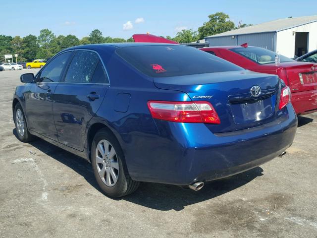 4T1BK46K67U041864 - 2007 TOYOTA CAMRY NEW BLUE photo 3