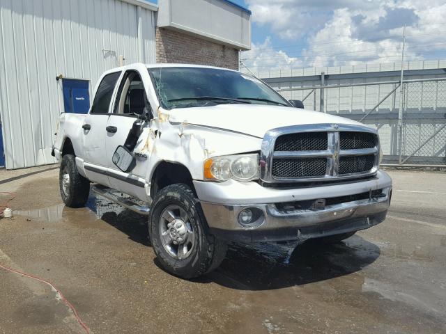 3D7KU28623G764424 - 2003 DODGE RAM 2500 S WHITE photo 1