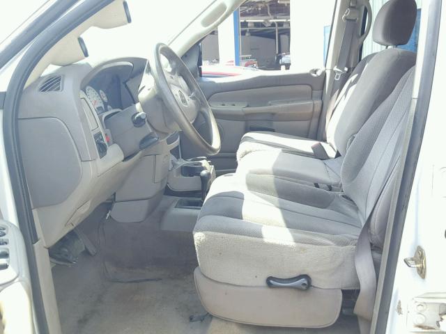 3D7KU28623G764424 - 2003 DODGE RAM 2500 S WHITE photo 5