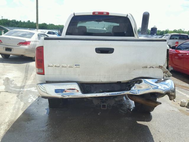 3D7KU28623G764424 - 2003 DODGE RAM 2500 S WHITE photo 9