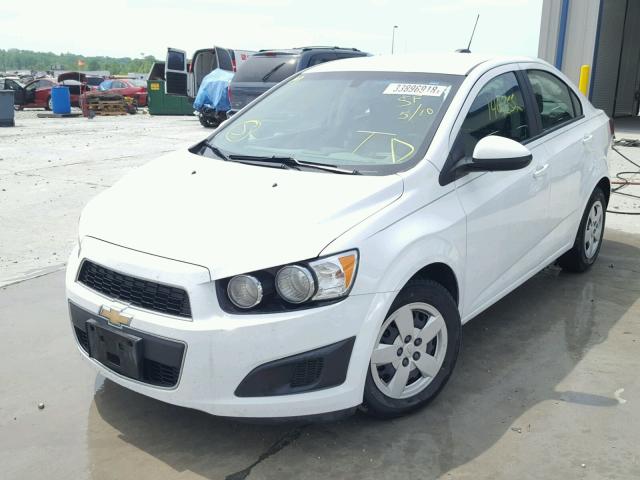 1G1JA5SH3G4119206 - 2016 CHEVROLET SONIC LS WHITE photo 2