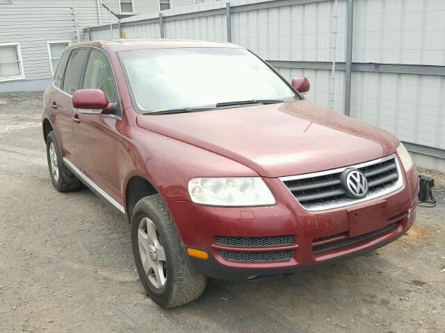 WVGBC77L44D080471 - 2004 VOLKSWAGEN TOUAREG 3. BURGUNDY photo 1