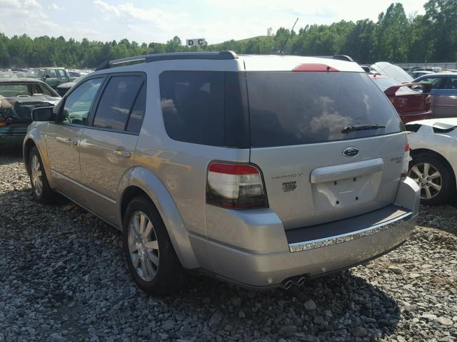 1FMDK06W38GA32964 - 2008 FORD TAURUS X L SILVER photo 3