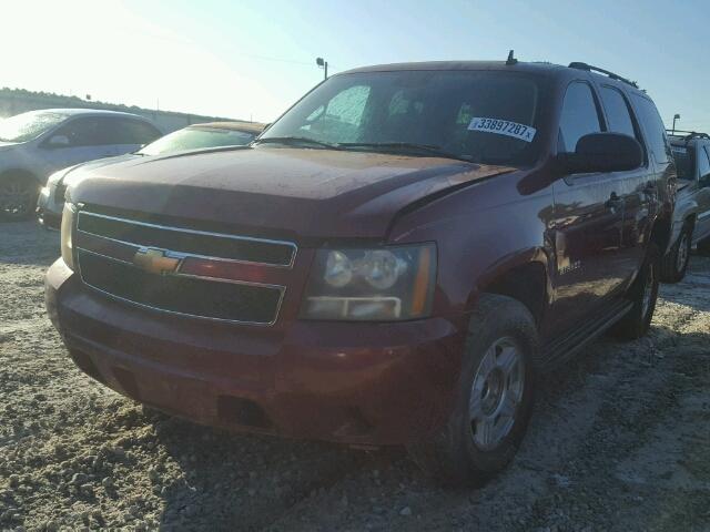 1GNFC13J57R158231 - 2007 CHEVROLET TAHOE C150 BURGUNDY photo 2