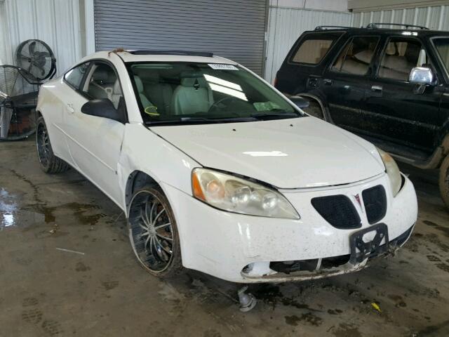 1G2ZH178364261842 - 2006 PONTIAC G6 GT WHITE photo 1